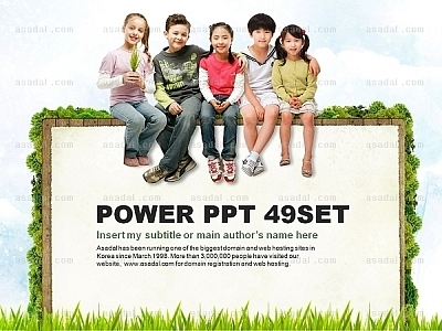 student 세미나발표 PPT 템플릿 세트2_글로벌 어린이교육_0041(하늘피티)