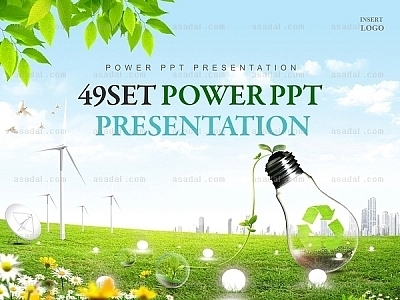 신재생에너지 녹색성장 PPT 템플릿 세트2_친환경 에너지_0817(바니피티)