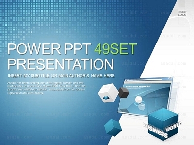 제품발표 monitor PPT 템플릿 세트2_IT설계_1195(바니피티)