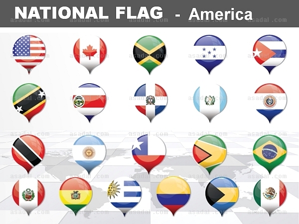 글자 아이콘 PNG아이콘 PPT 템플릿 1종_아메리카 national flag ICON_맑은피티