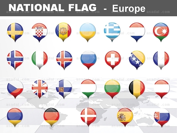 글자 아이콘 PNG아이콘 PPT 템플릿 1종_유럽 national flag ICON_맑은피티
