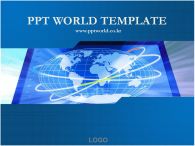 세계화 글로벌 PPT 템플릿 컴퓨터와 세계화_슬라이드1