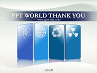 세계 지도 PPT 템플릿 4가지 컬러의 문양이 있는 템플릿_슬라이드16