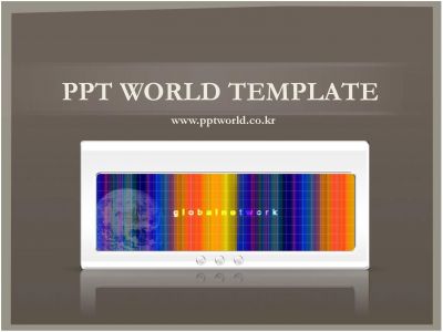 그래픽 세계 PPT 템플릿 글로벌과 그래픽(메인)