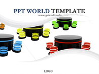 정보 구조 PPT 템플릿 글로벌 시대_슬라이드1