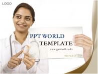 청진기 외국인 PPT 템플릿 약사와 처방전 템플릿_슬라이드1
