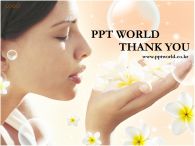 손 사람 PPT 템플릿 이국적인 꽃과 여성이 있는 템플릿_슬라이드16