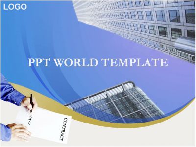 고가형 회사계약서 PPT 템플릿 회사표준 계약 템플릿(메인)
