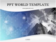 ppt 템플릿 PPT 템플릿 글로벌 금융빌딩_슬라이드1