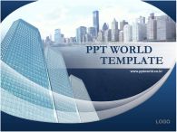 보고서 깔끔 PPT 템플릿 비지니스형빌딩이있는템플릿_슬라이드1