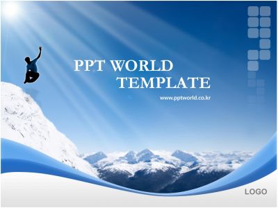 ppt 템플릿 PPT 템플릿 겨울스포츠사업계획서(메인)