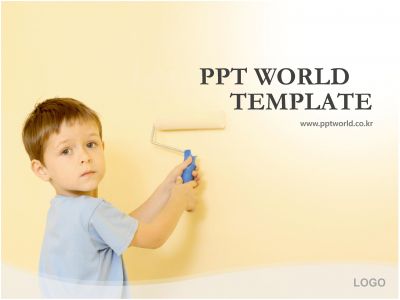 ppt 템플릿 PPT 템플릿 미술학원창업계획서(메인)