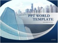 세계화 global PPT 템플릿 [애니형]비지니스형빌딩이있는템플릿_슬라이드1