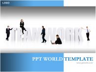 ppt 템플릿 PPT 템플릿 [애니형]비지니스 팀웍_슬라이드1