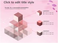 ppt 템플릿 PPT 템플릿 [애니형]화사한 배경의 핑크빛 꽃_슬라이드18
