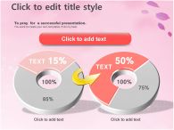 ppt 템플릿 PPT 템플릿 [애니형]화사한 배경의 핑크빛 꽃_슬라이드21