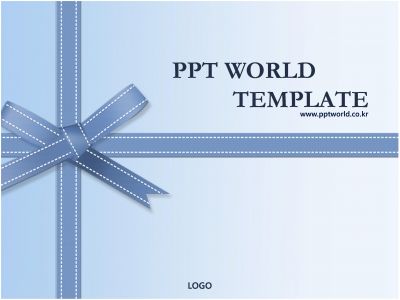 제안서 simple PPT 템플릿 리본이있는템플릿(메인)