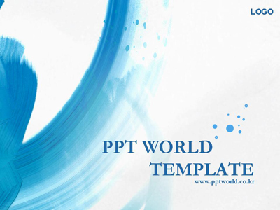 PPT 피피티월드 PPT 템플릿 [기본형]깔끔한 배경 투자설명회