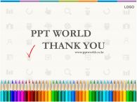 아이콘 학교/교육 PPT 템플릿 [애니형]색연필이 있는 깔끔한 교육자료(자동완성형 포함)_슬라이드22