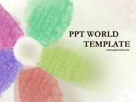 전통 훈민정음과 꽃이 있는 템플릿 PPT 템플릿 훈민정음과 꽃이 있는 템플릿(자동완성형 포함)_슬라이드1