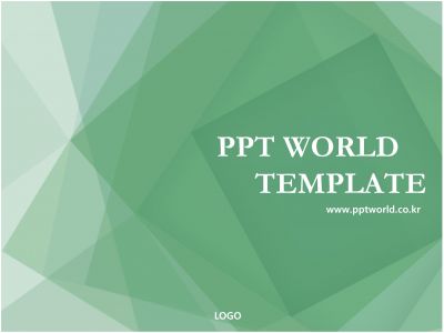 자연스러운 심플한 사각 패턴 보고서 PPT 템플릿 심플한 사각 패턴 보고서(자동완성형포함)