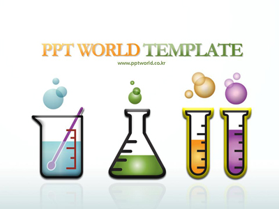 파스텔 실험실 템플릿 PPT 템플릿 [고급형]실험실 템플릿(메인)