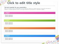 심플 다채로운 컬러의 사업계획서 PPT 템플릿 다채로운 컬러의 사업계획서(자동완성형 포함)_슬라이드5