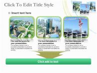 전망 타워 PPT 템플릿 녹색 건설성장 템플릿_슬라이드24