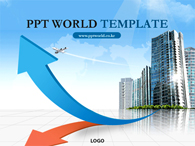 지도 구름  PPT 템플릿 새출발 비즈니스 템플릿(자동완성형 포함)_슬라이드1