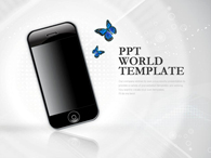 아이폰 갤럭시S PPT 템플릿 스마트폰 세상(자동완성형 포함)_슬라이드1