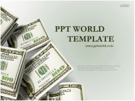지폐 은행 PPT 템플릿 화폐의 가치(자동완성형 포함)_슬라이드1