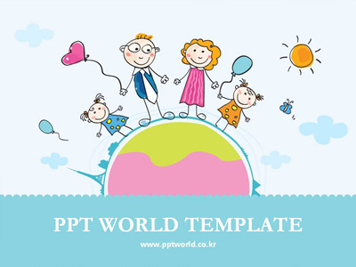 아이 부모 PPT 템플릿 5월은 가정의 달 템플릿(자동완성형 포함)