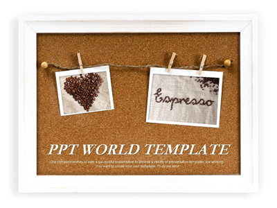  갈색 커피 사업계획서  PPT 템플릿 커피 사업계획서(자동완성형 포함)