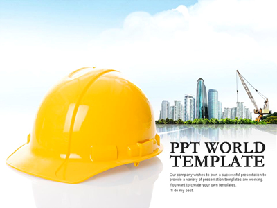 construction  건설과 안전 템플릿  PPT 템플릿 [고급형]건설과 안전 템플릿(자동완성형 포함)(메인)