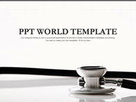 심플 hospital청진기 의료 템플릿  PPT 템플릿 청진기 의료 템플릿(자동완성형 포함)_슬라이드1