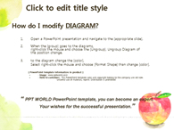야채 사과 수채화 템플릿 PPT 템플릿 사과 수채화 템플릿(자동완성형 포함)_슬라이드3