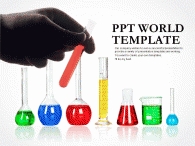 도구 손가락  PPT 템플릿 실험실 템플릿(자동완성형 포함)_슬라이드1