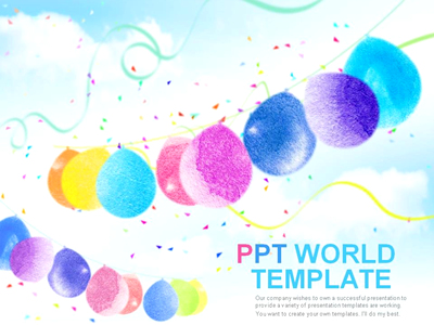 학습 심플 PPT 템플릿 즐거운 축제(자동완성형포함)_슬라이드1