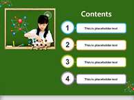 수업 전구 PPT 템플릿 창의 과학 템플릿(자동완성형포함)_슬라이드2