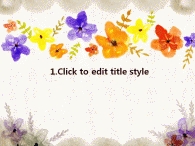 한지 가지 PPT 템플릿 가을 들꽃 템플릿(자동완성형포함)_슬라이드3