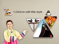기와 지붕 PPT 템플릿 다채로운 한국의 문화(자동완성형포함)_슬라이드3