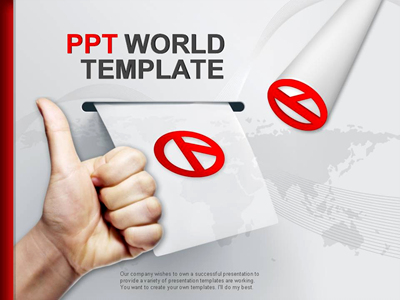 다수결 세계지도 PPT 템플릿 투표의 권리(자동완성형포함)(메인)