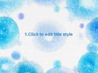 시원한 그림 PPT 템플릿 블루 워터 컬러(자동완성형포함)_슬라이드3