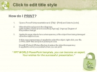 프린트 패턴 PPT 템플릿 친환경 에코백과 재생지_슬라이드3