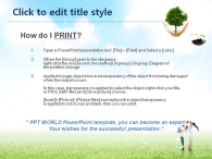 친환경 환경 PPT 템플릿 자연속의 전원 생활_슬라이드3