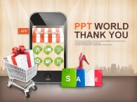 구매 소셜커머스 PPT 템플릿 편리한 모바일 쇼핑_슬라이드4