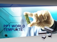 비즈니스 제품 PPT 템플릿 IT 전자 반도체 템플릿(자동완성형포함)_슬라이드1