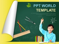 유아 글로벌 PPT 템플릿 어린이 창의력 학습(자동완성형포함)_슬라이드1