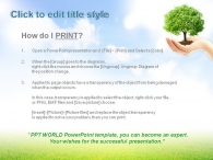 nature 환경 PPT 템플릿 푸른 숲 가꾸기 템플릿_슬라이드3
