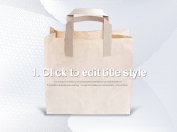 말풍선 라인 PPT 템플릿 즐거운 쇼핑(자동완성형 포함)_슬라이드3